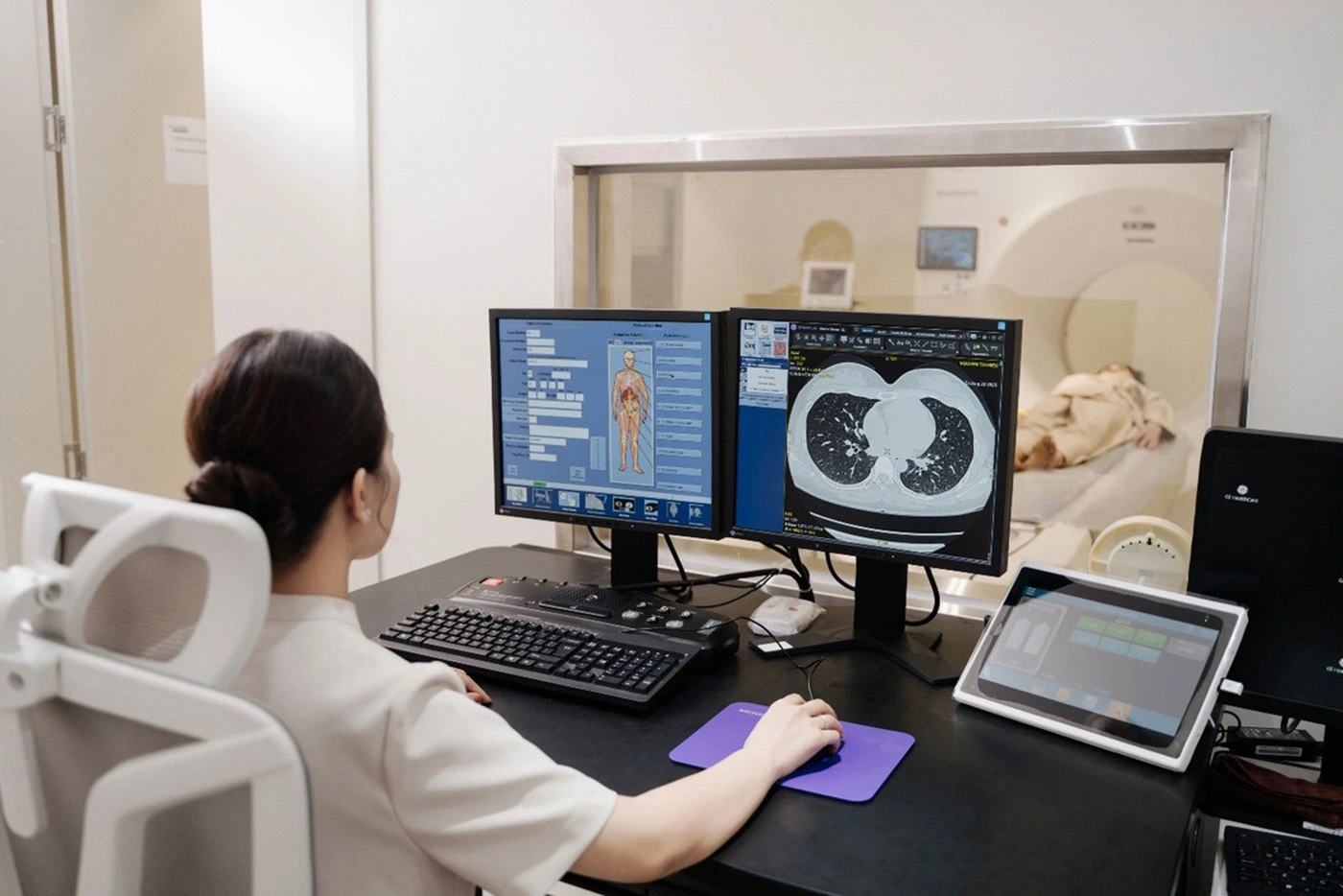 Hệ thống trang thiết bị hiện đại tích hợp AI tại GC&Phenikaa Healthcare Center