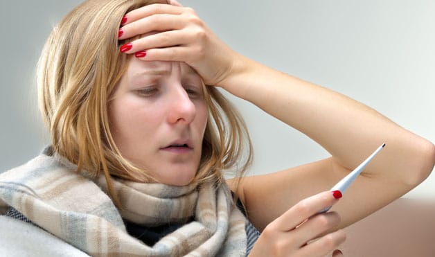 nhổ răng xong bị sốt