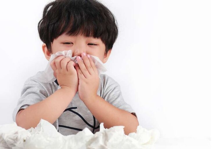 bệnh giao mùa trẻ em