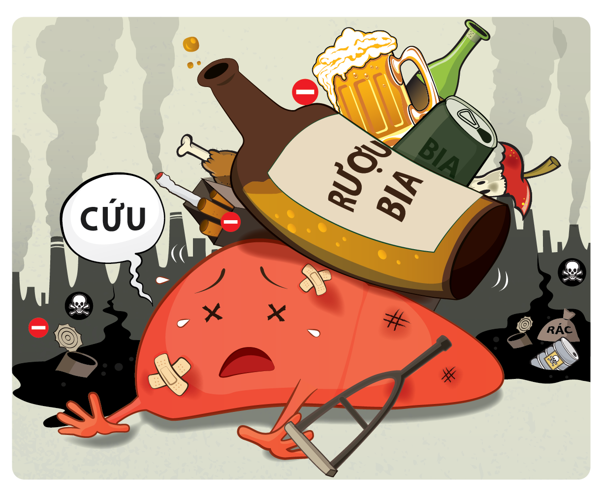 tác hại rượu bia